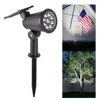 1pc Solar Spot Lights Outdoor, Adjustable Auto Lights, Landscape LED Lighting Ground Light for Garden Pool Tree Pond and Yard 1