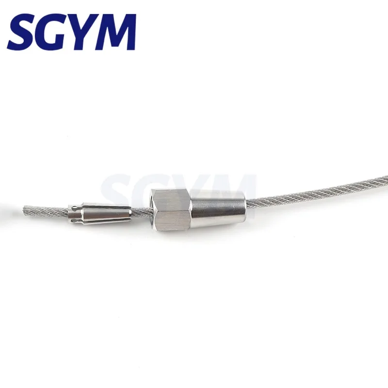 와이어 로프 316 스테인레스 스틸 터미널 장력 케이블 클램프, DIY 피팅 장비 난간, 3mm, 4mm, 5mm, 6mm, 8mm, 2 개