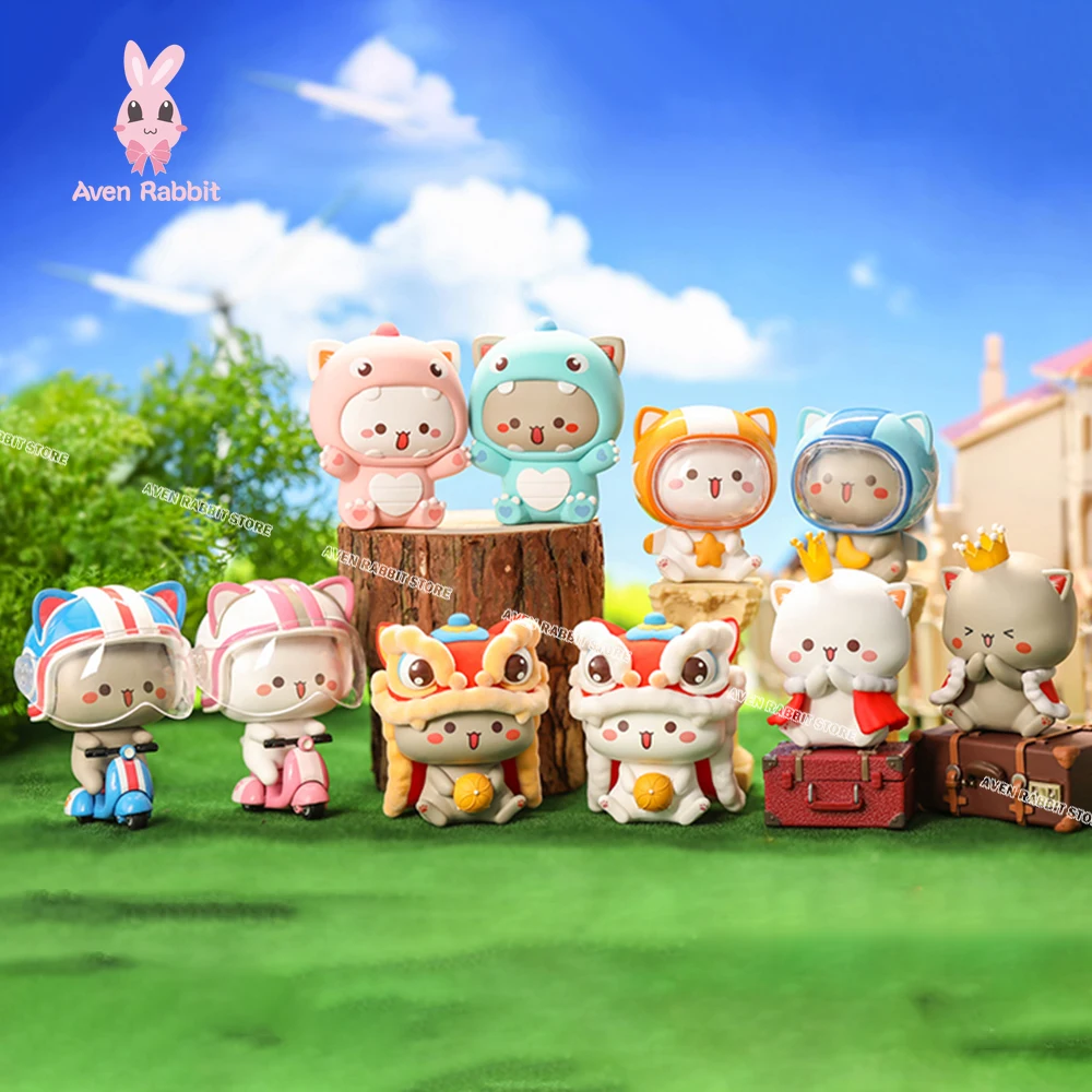 Mitao Cat with Love Series 3 глухая коробка игрушки загадочная Mistery фигурка Caja Misteriosa сюрприз