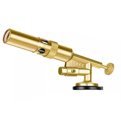 Versatile Flame Torch for Outdoor Cooking and Soldering (Golden color)