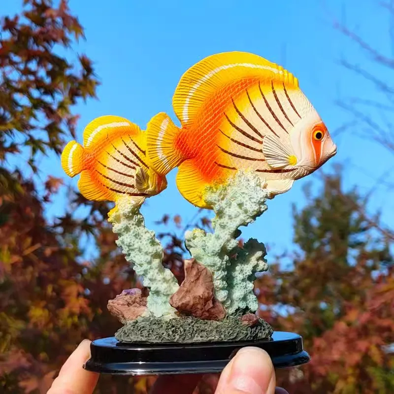 

Тропический орнамент, искусственная рыба, ландшафтное украшение для дома, детские подарки