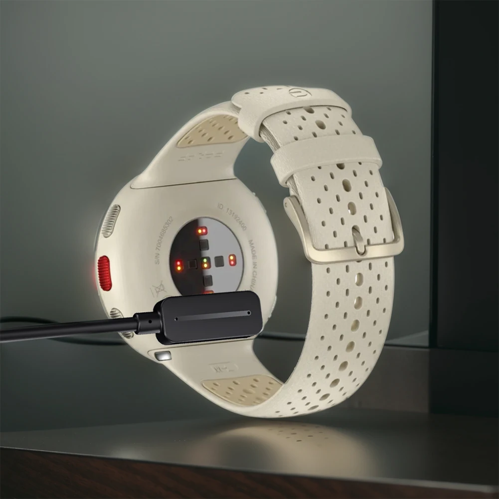 1m Magnetic USB Charging Cable Charger Dock 5V 1A Smartwatch Dock Charger Adapter Power Charger Cable for Polar Pacer/Pacer Pro