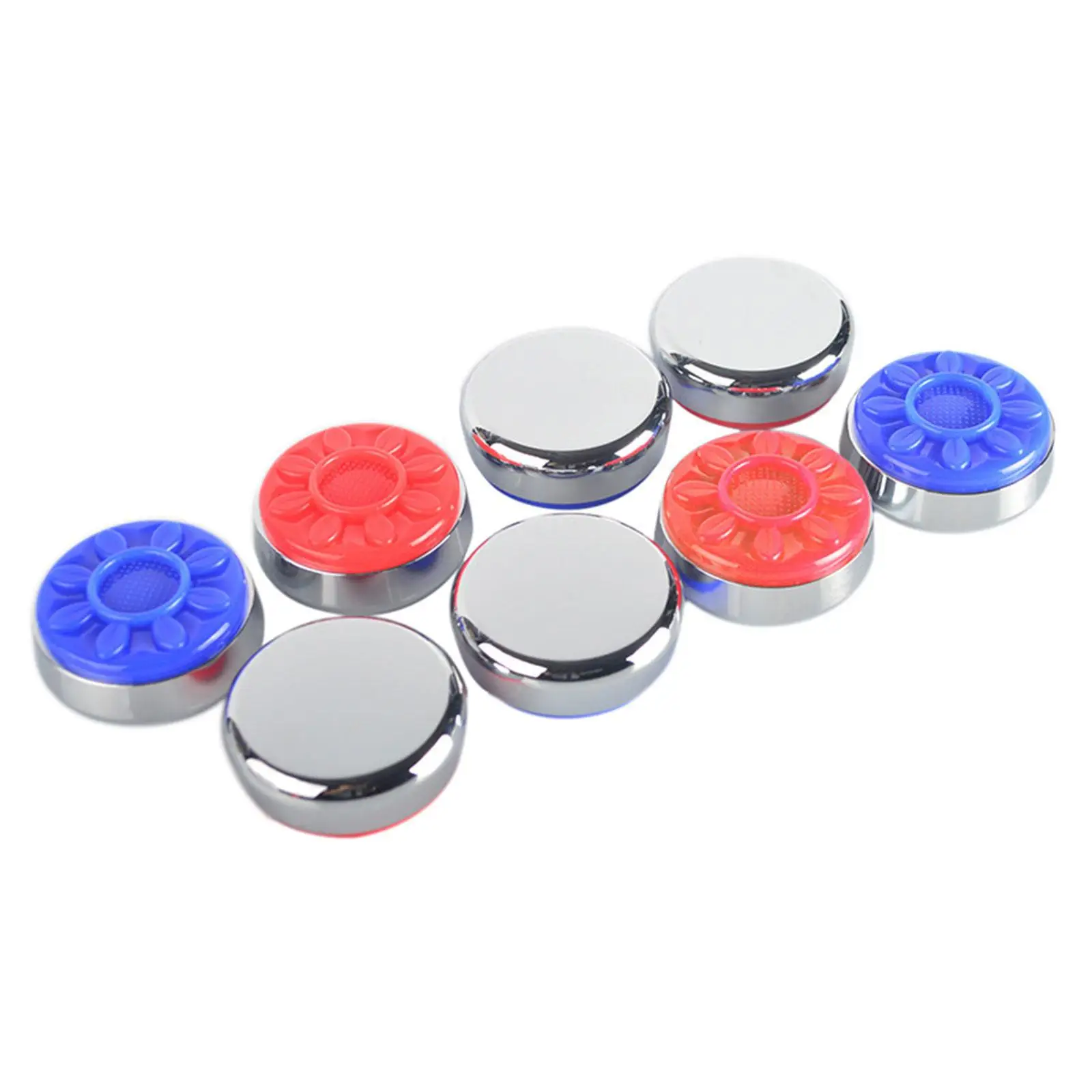 

8x Large Shuffleboard Pucks Tabletop Game Pucks Replacements Family Games Multiple Color 58mm Shuffleboard Table Equipment