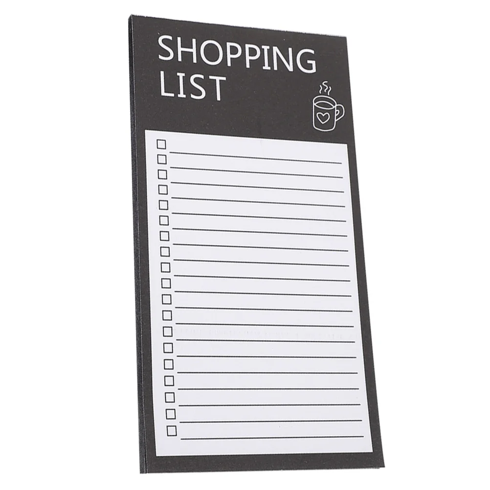 

Magnetic Notepad for Fridge List Pads Refrigerator Shopping Sticky Notes Practical Grocery Notebook The Do