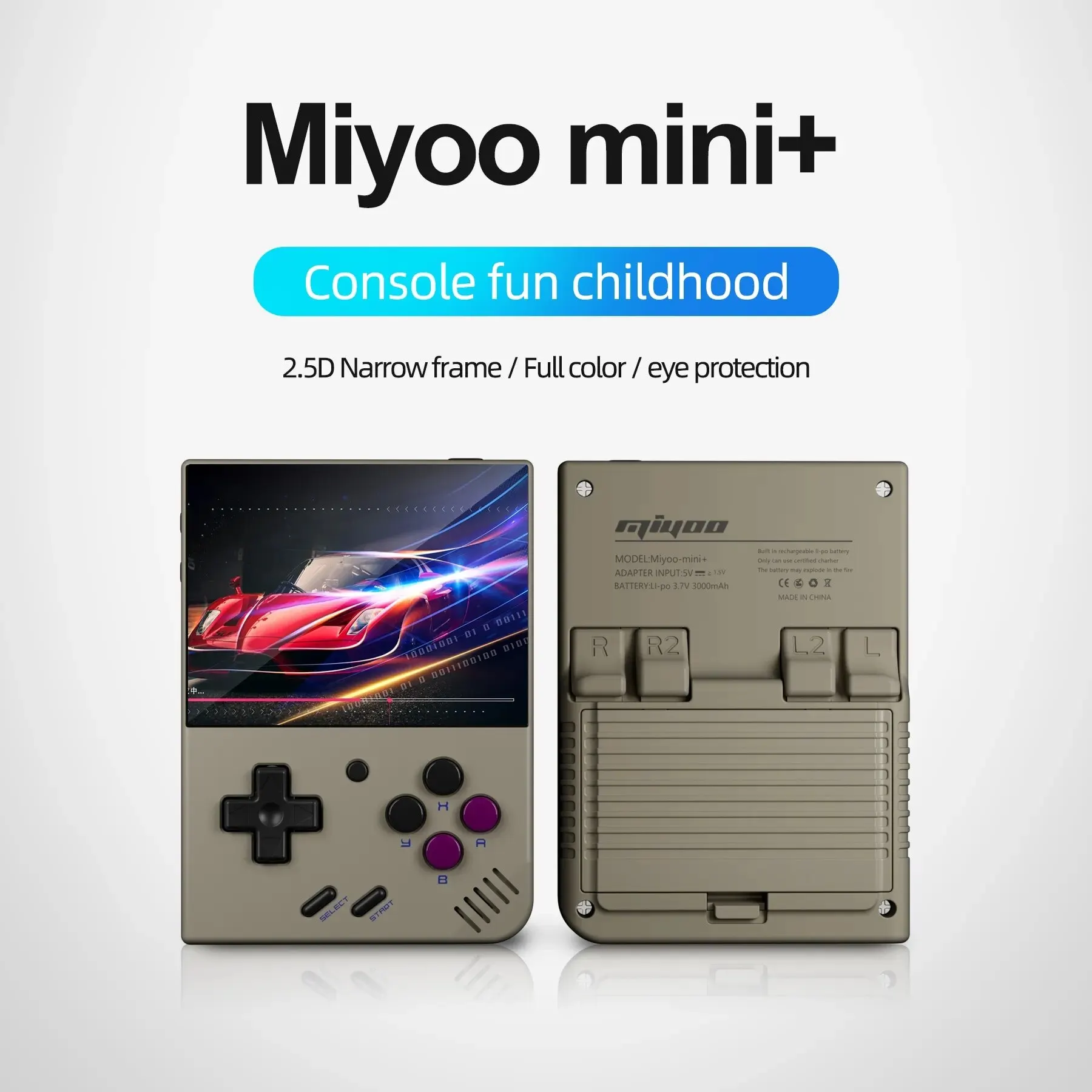 MIYOO Mini Plus портативная Ретро