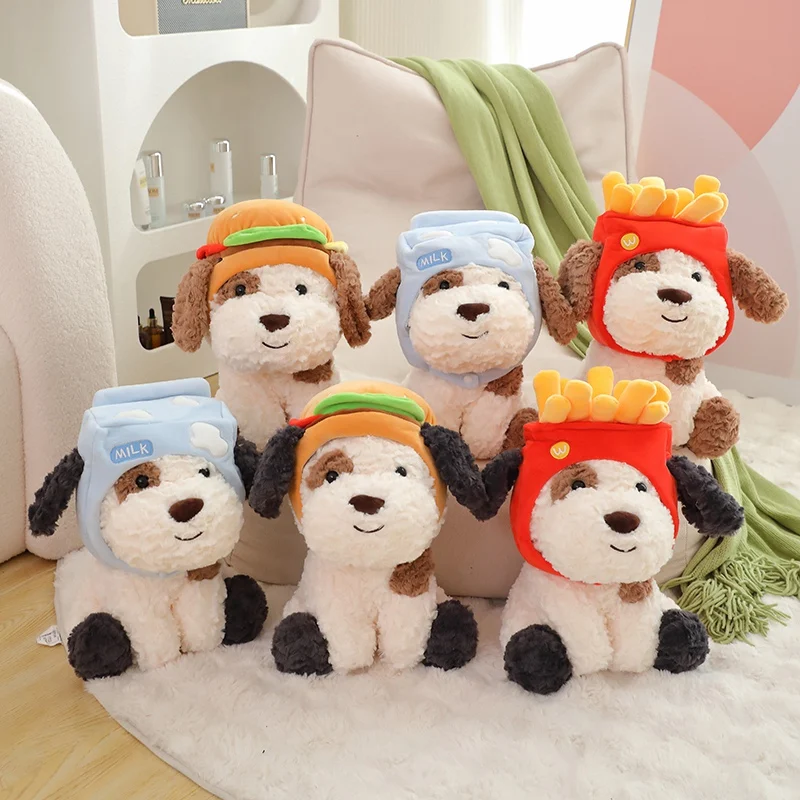 

Милая кукла-собака, накидка на закуску, пятнистая, веселая закуска, плюшевая искусственная кожа для девочек и мальчиков