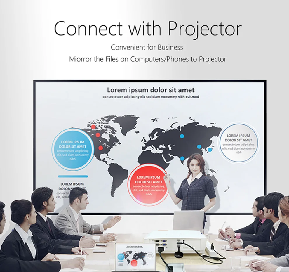 fio, wi-fi, dongle, miracast, airplay, hdmi, para android, ios