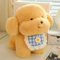 Lifelike Dog Plush Toy Simulation Golden Retriever Kawaii Husky Plushie Soft Stuffed Animal Cute Puppy Doll for Gifts Decor 1