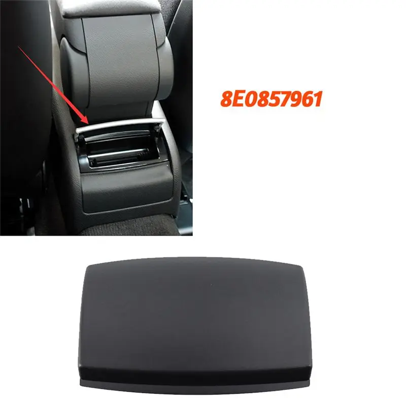 A76T-자동차 인테리어 언더 암레스트 박스 후면 재떨이 커버 포함 8E0857961 A4 B6 B7 2001-2008 센터 콘솔 후면 재떨이 Pa