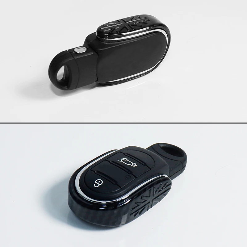 JDM カースタイリング ABS キーケースカバーチェーンユニオンジャック