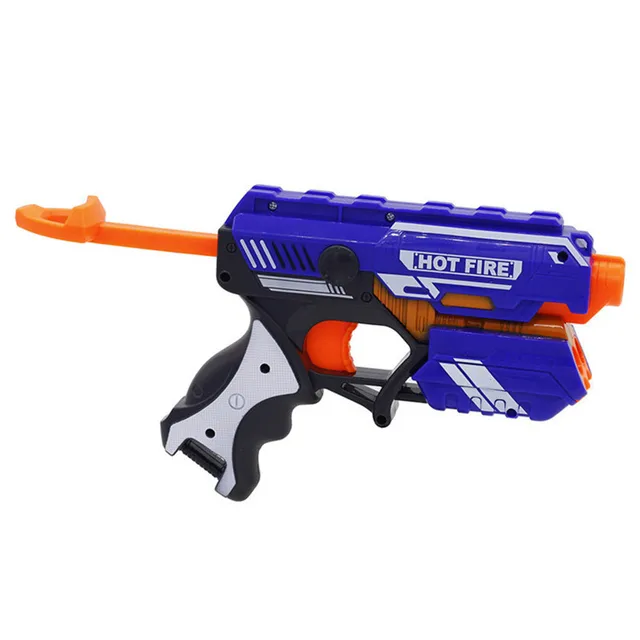 Children's Manual Soft Bullets Plastic Toy Gun Kits For Nerf Darts Toy Pistol Gun Long Range Dart Blaster Kids Toys Xmas Gift 5