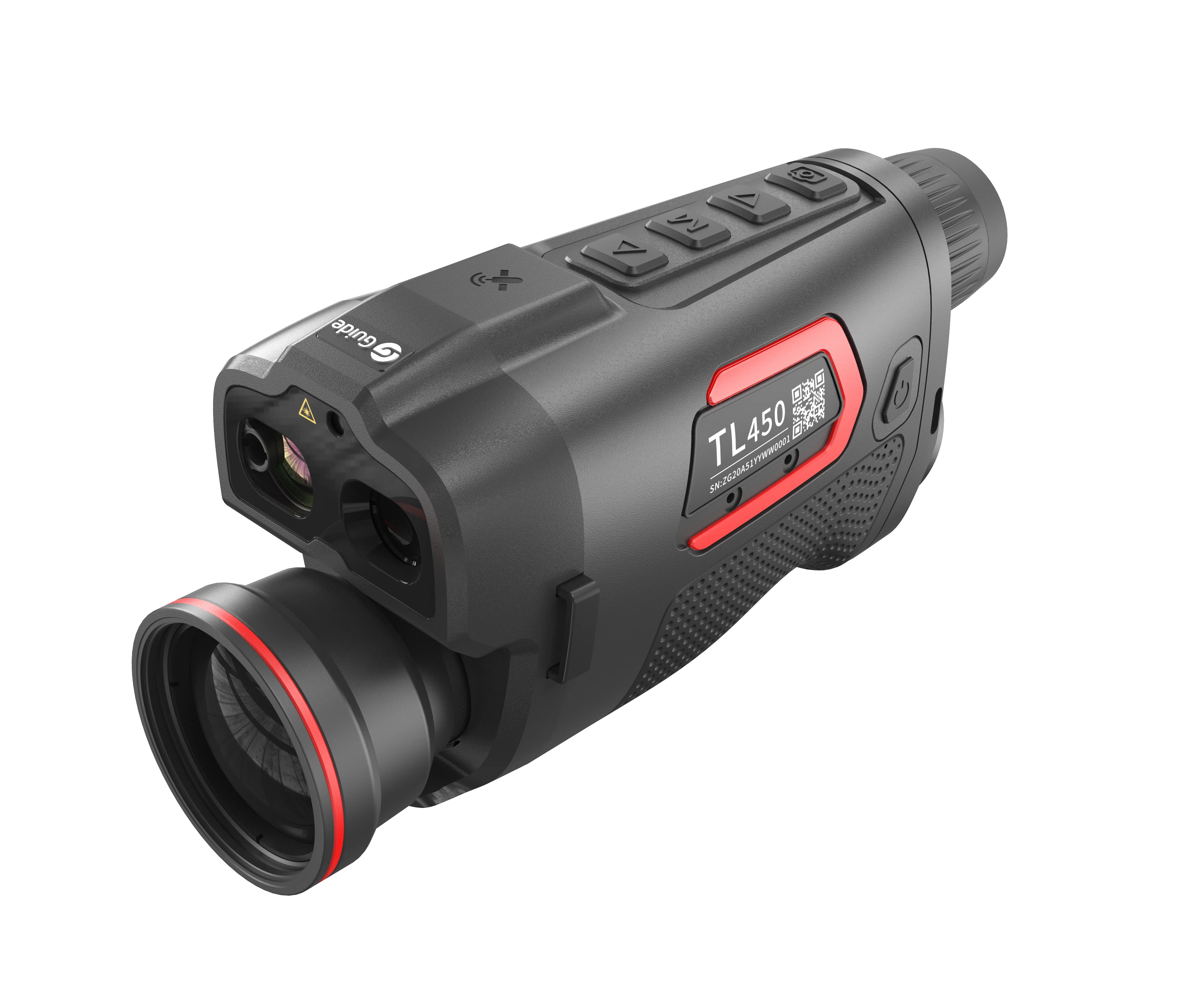 Guide TL450 400*300 TL650 640X480resolution Digital LRF AMOLED display Multispectral Fusion Thermal Monocular Outdoor Adventure