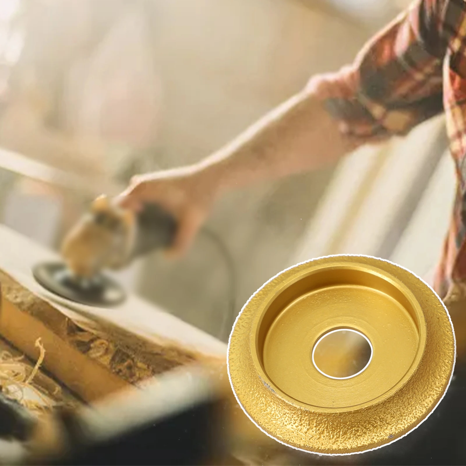 

Высококачественный шлифовальный круг, аксессуары для замены, вакуумная сварка, вал 20 мм, 60 Грит, для мрамора, гранита