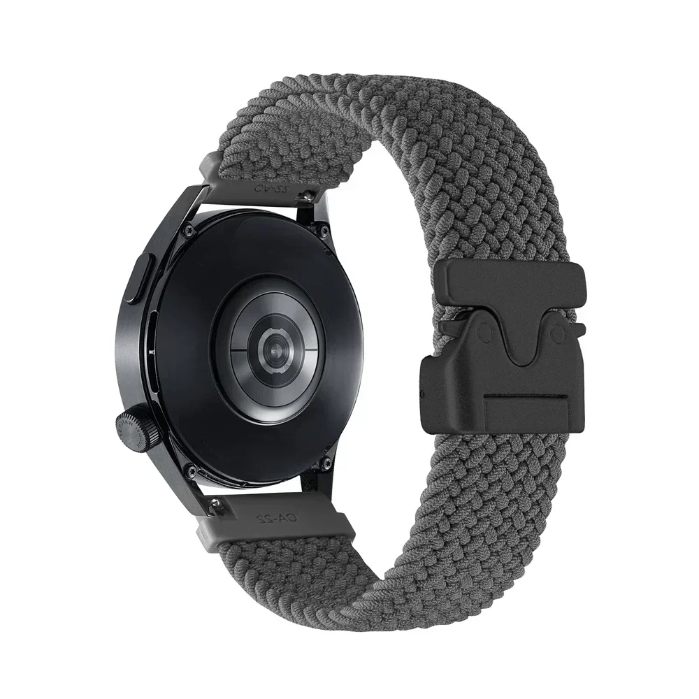 Nylon Braided Magnetic Buckle Sports Watch Strap Replacement