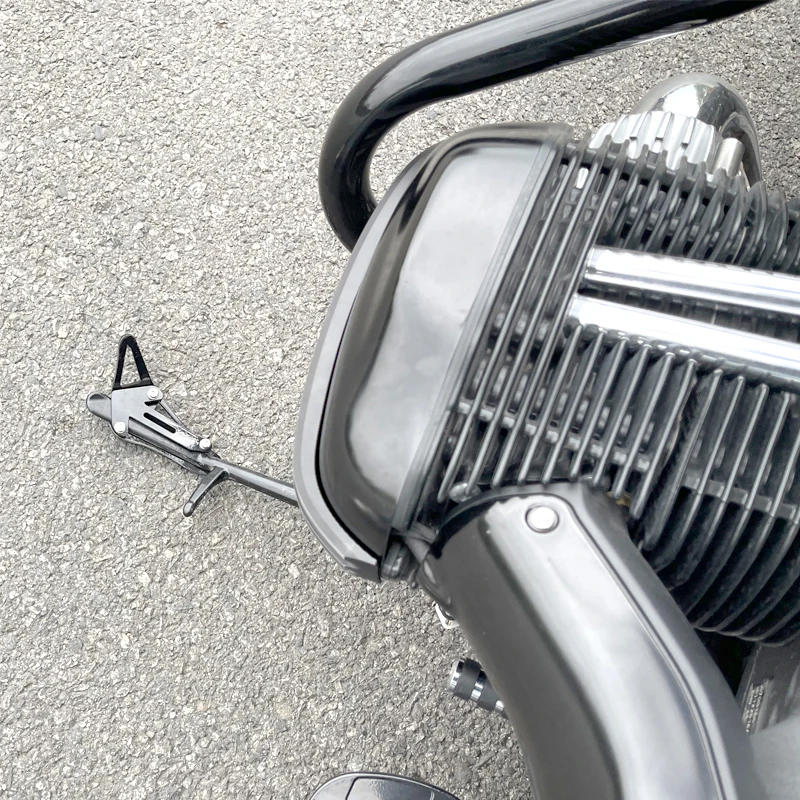 Coussin Béquille Latérale Moto Pour BMW R18/R18 Classic 2020-2023 - Aluminium CNC - Anti-Basculement