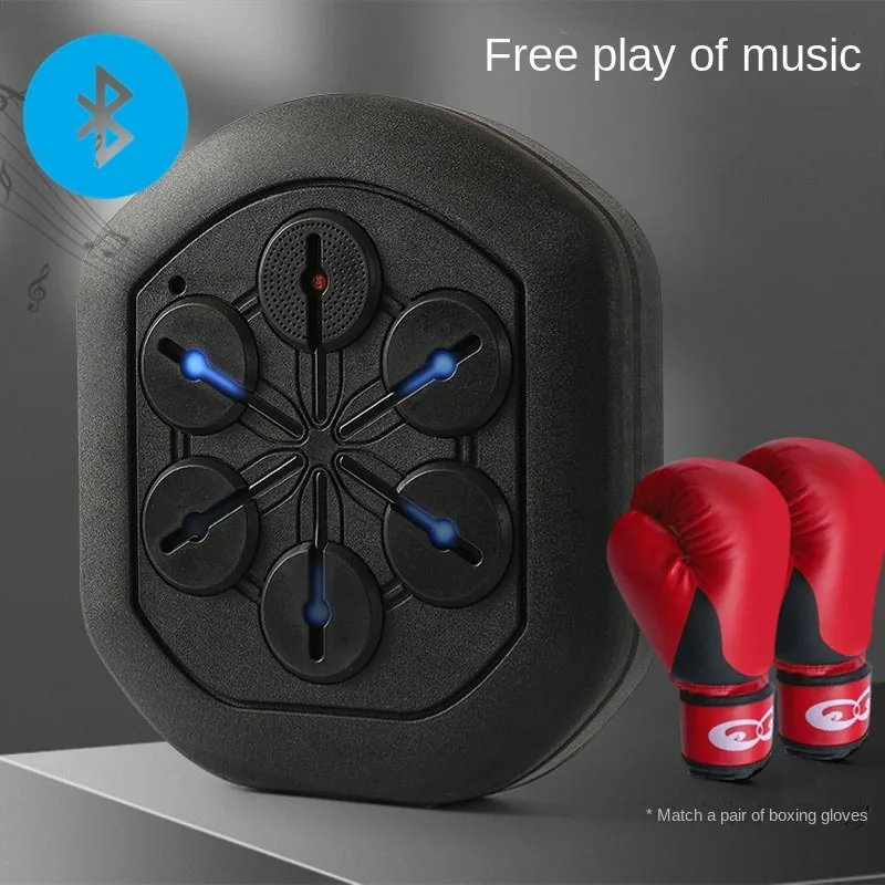 Machine de boxe musicale intelligente, cible de réaction électronique, Type  suspendu, équipement d'entraînement de sac de sable - AliExpress