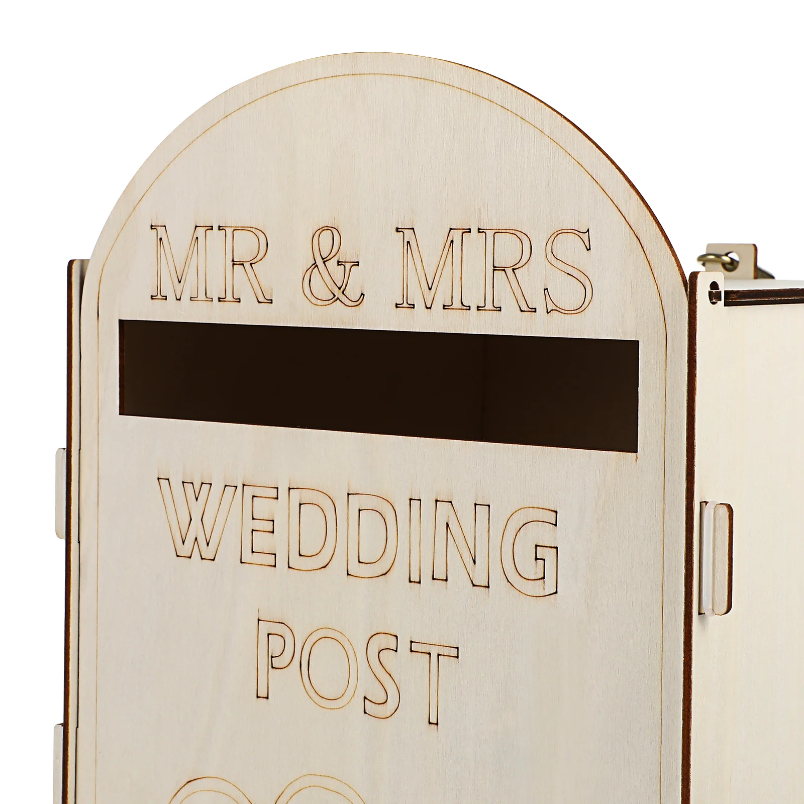 Wooden Gift Card Boxes Wedding Post Box DIY Wooden Wedding Supplies Gift Envelope Card Box Suggestion Letter Donation Party Favors Decoration