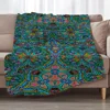 Bohemian Style Blankets & Throw Blanket Fluffy Luxury Blanket Oversized 200x300 Sofa Blankets King Size Knitted Plaid Knee Soft 1