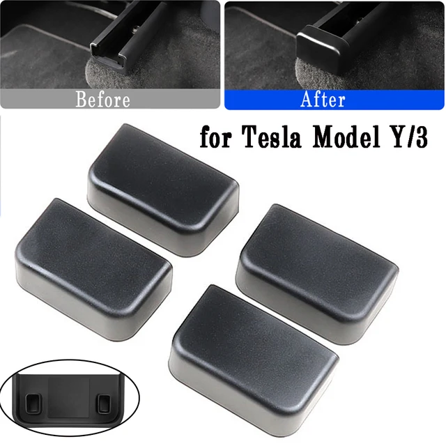 Tesla Model Y: Kofferraummatte (3D-TPR Gummi) - Plugear