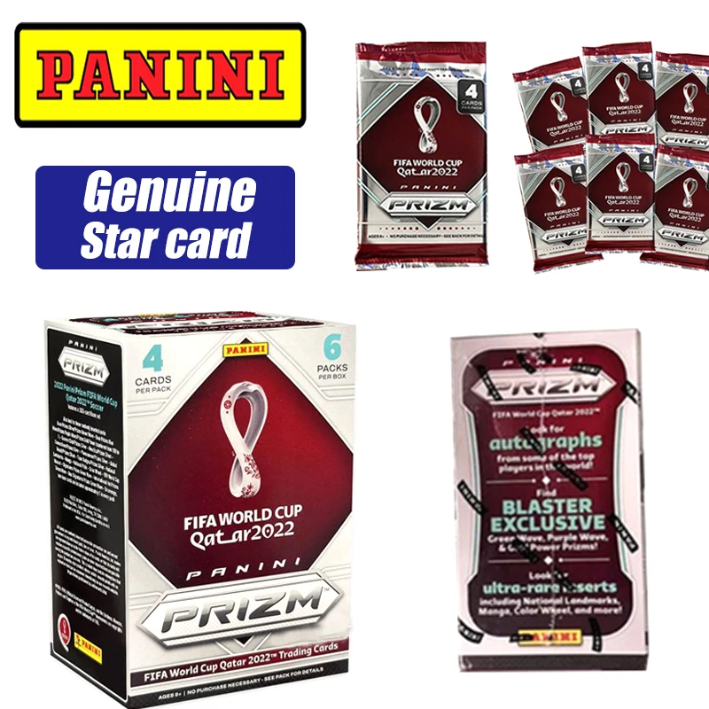 Panini 2022 Coppa Del Mondo Fifa Qatar Football Star Messi Ronaldo Rare Sign Collection Card Natale Regalo Di Compleanno Gioco Giocattoli