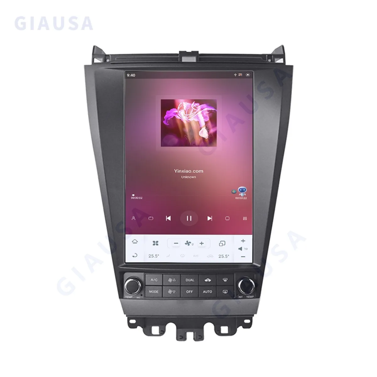 

Tesla style Android Car Radio Multimedia Player For HONDA ACCORD 7 2003-2007 Vertical Screen Android GPS DVD Player 12.1 inch