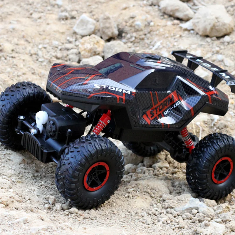 RC Car 4WD Off Road Vehicle Spray Climbing Car Stunt Car Children