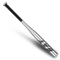 Kids and Adults All - Aluminum Alloy Baseball Bat - Durable Multi - Color Practice Bat (32 inch silver)