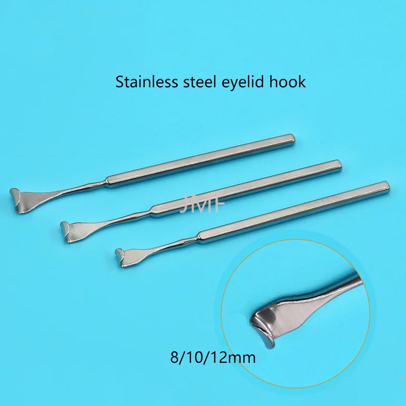 

Stainless Steel Eye Bag Pull Eyelid Hook Retractors Eye Pull Hook Eyelid Surgical Instrument