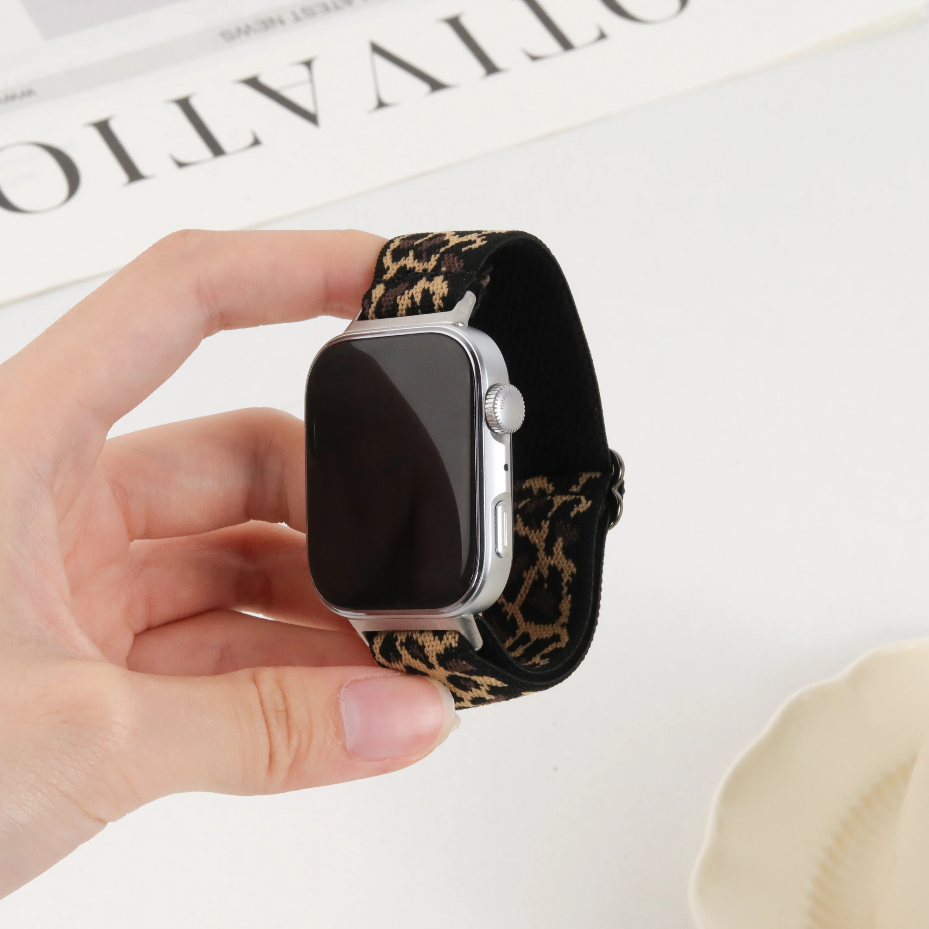 Sport Scrunchie Nylon Bracelet Strap
