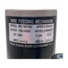 Mig Wire Feeder Motor 76ZY06 24V DC 15m/min Double drive 80W Roller V1.0 / 1.2 3