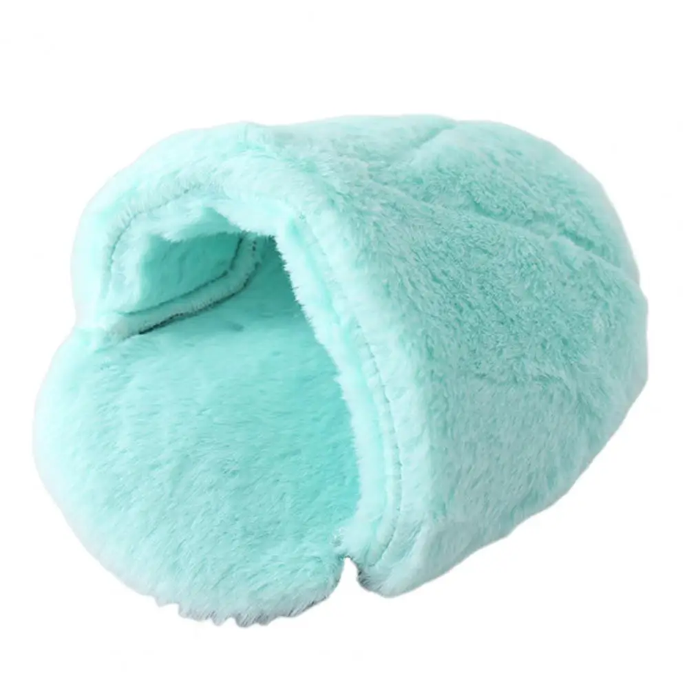 Comfortable Hamster Bed Cozy Plush Hamster Nest Guinea Pig Hideout House Small Pet Cave Warm Fleece for Squirrel for Winter For pet sleeping bed pet cave bed