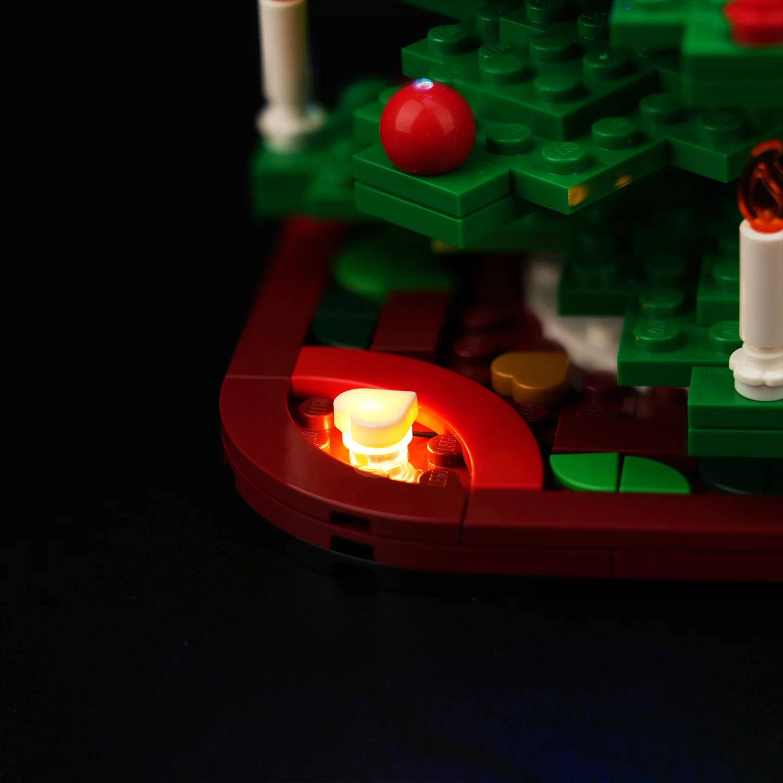 Vonado LED Light Kit For 40573 Christmas Tree Building Blocks Set (NOT Include the Model) Bricks DIY Toys For Children 6