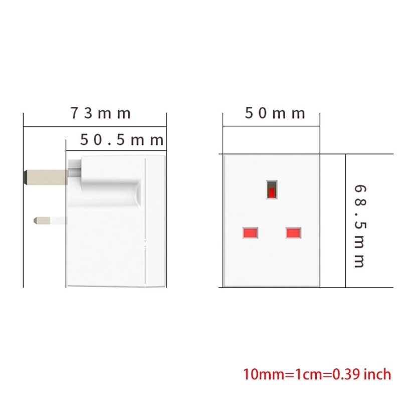 3  Ʈ ÷  Ƽ ÷     3   Ȯ 250V 13 Amp Power Extender