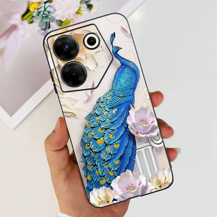 Cute Astronaut Silicone Soft Phone Case with Durable Bumper Protection