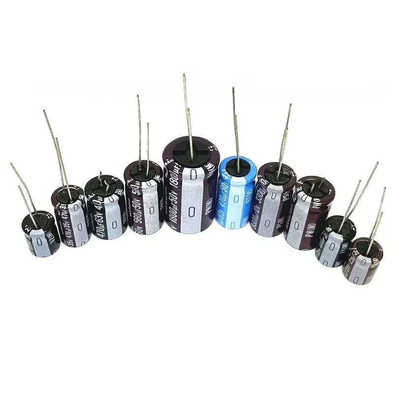 Electrolytic Capacitor, Nichicon, 6.3V-50V, 2.2-4700uF