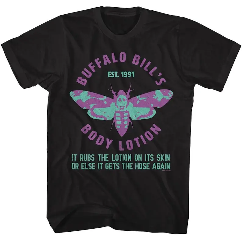 

Silence of the Lambs Silence Body Lotion Black T-Shirt