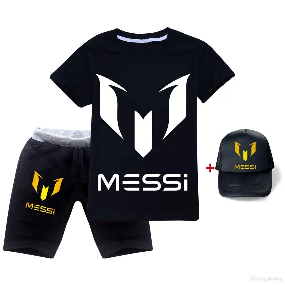 Messied Summer Chidlren Cartoon Clothing Sets Kdis Boy Girl Fashion T-Shirt Pants 2 Pz/Set Baby Cotton Tute Infant Outfit