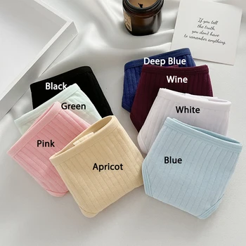 FINETOO 3PCS/Set G-string Cotton Women Lingerie Panties Thong Female Underwear Sexy Pantys Underpant Girl Intimates Thongs S-XL 4