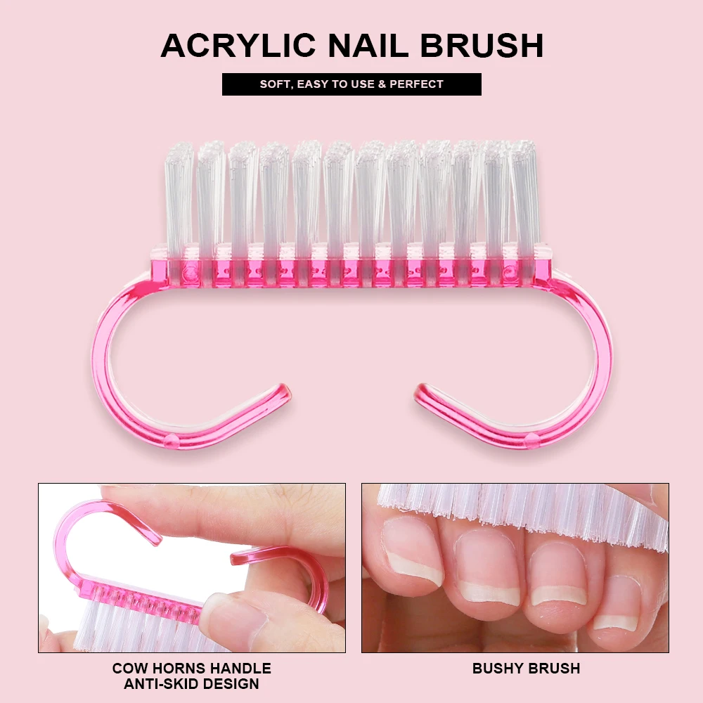 Acrylic Nail Kit for Beginner Professional Nails Kit Acrylic Set with Drill and U V Light 6 Colors Acrylic Powder Nail Art 4