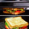 r-sandwichera 750W electric sandwich maker, waffle making machine, non-stick foam pan, kitchen appliances for 5