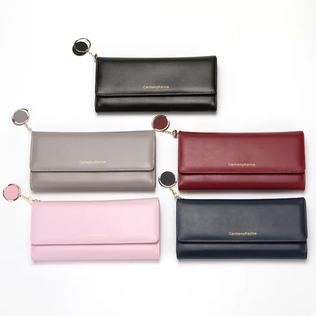 Anreisha Fashion Long Woman Purse New Designer Female Wallet Clutch PU  Leather Ladies Purses Card Holder Women Phone Bags P2 - Price history &  Review, AliExpress Seller - Anreisha Store