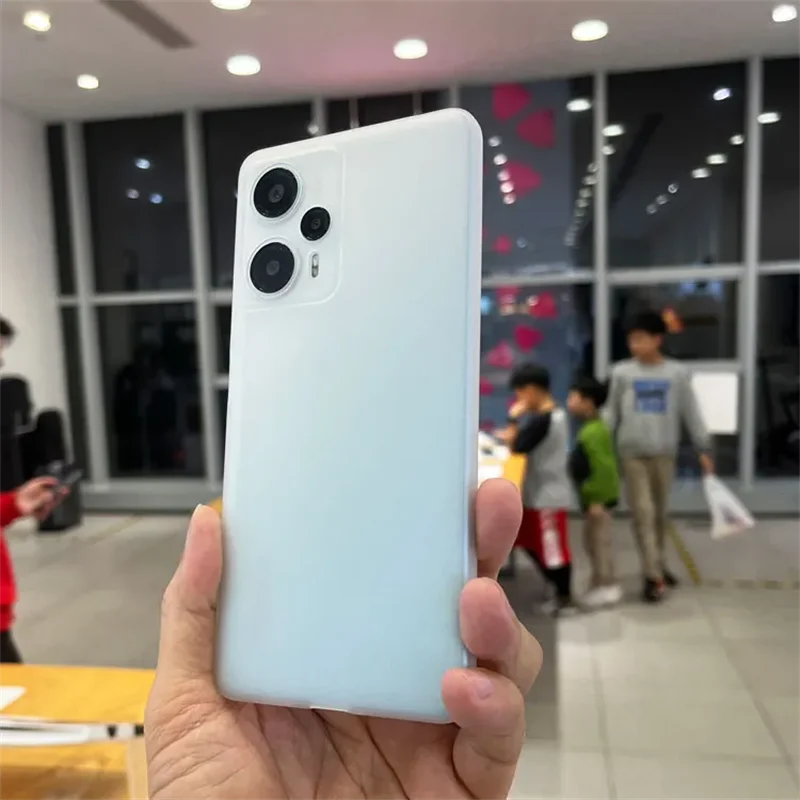 Luxury Transparent Matte Shockproof Case - Soft Bumper Cover