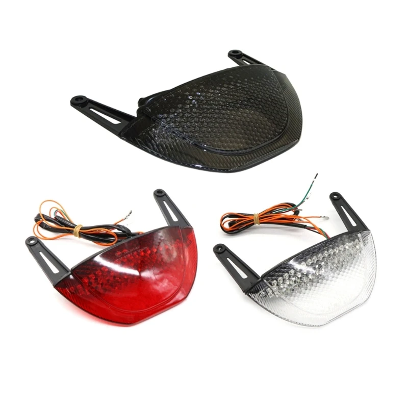

090E Motorcycle LED Brake Tail Light Integrated Turn For CBR600RR 2007-2012 Rear Brake Light Warning