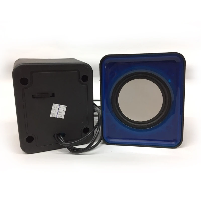 Mini Bluetooth Speaker Mini Sound Box Mini Speakers USB 2.0 for Laptop PC MP3 Multimedia Speaker Random Color Adjustable Volume Mini Speakers Prop