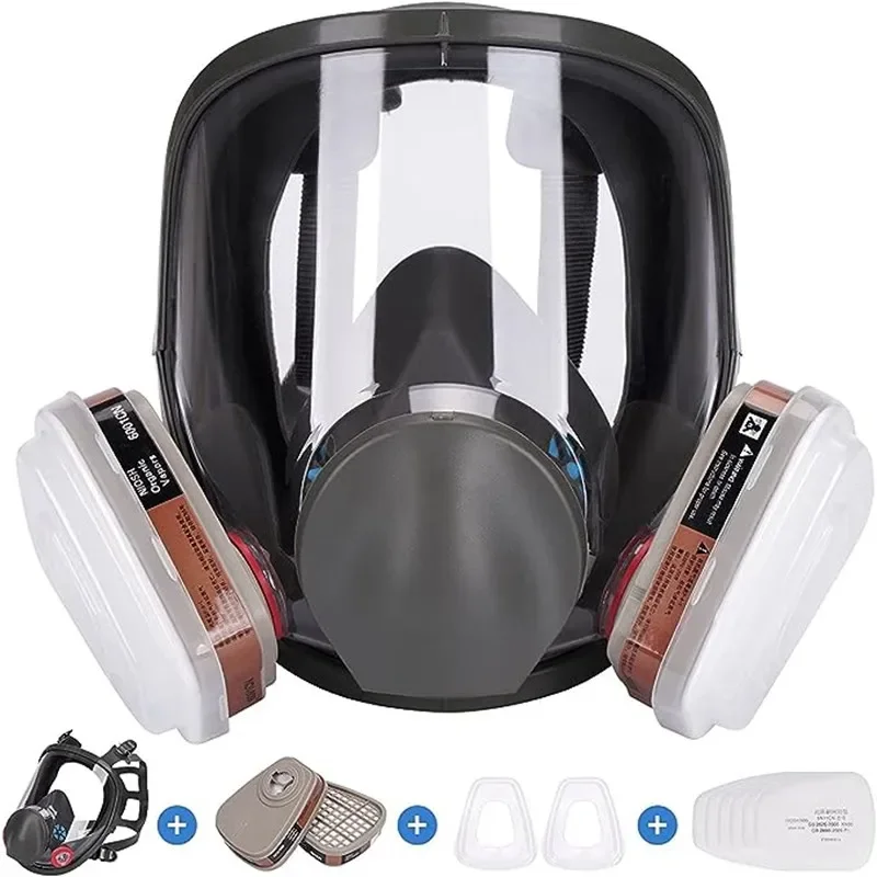 Anti-Fog gas mask 6800 Gas Mask Industrial Painting Spraying Respirator Safety Work Filter Dust Proof Full Face Formaldehyde Protection