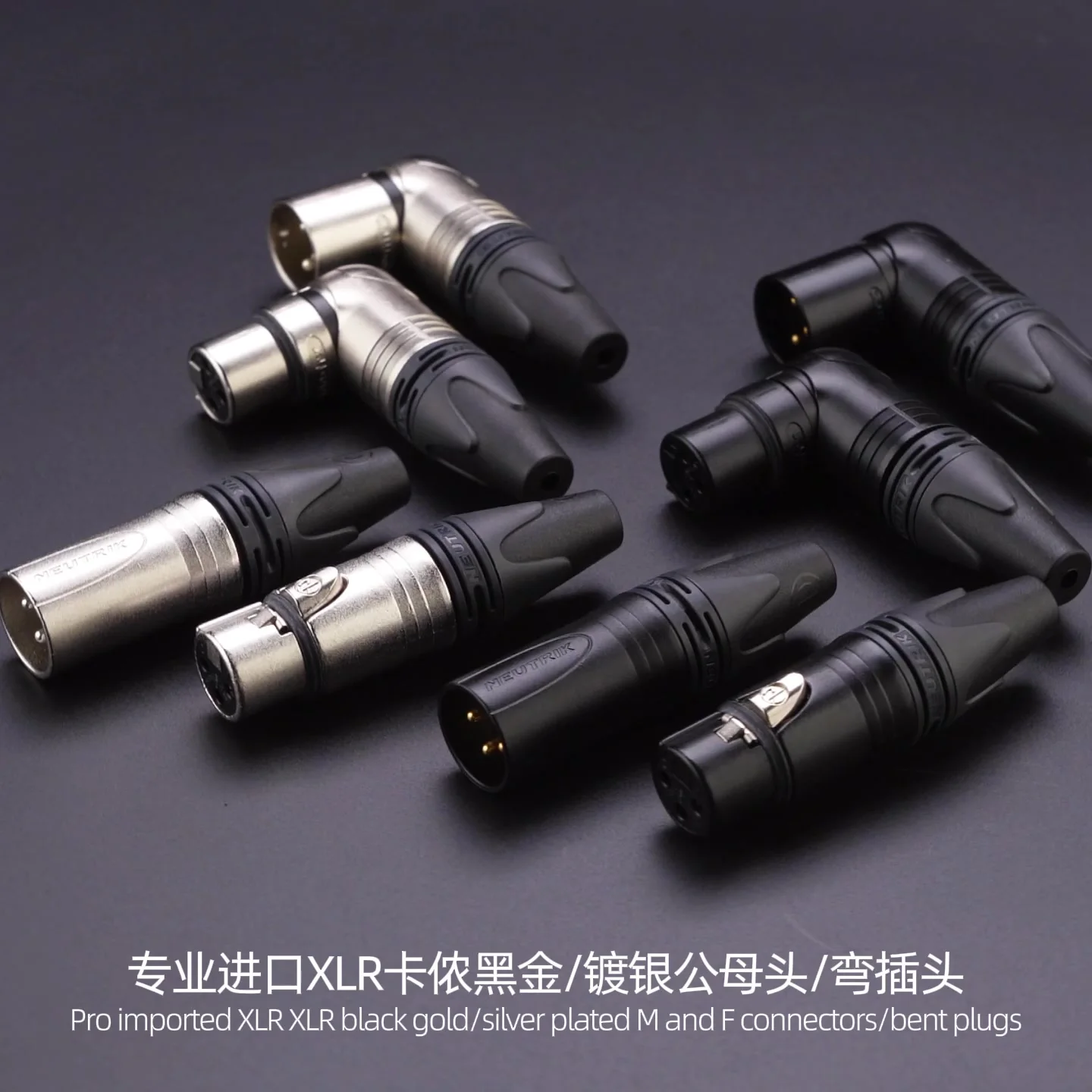 MFL。3ピンオスとメスXLRケーブルコネクターニッケルハウジングとシルバー連絡先4ペア 4330936339 n5ksbvb Amazon.com: MFL. 3-Pin XLR Cable Connector Male and Female