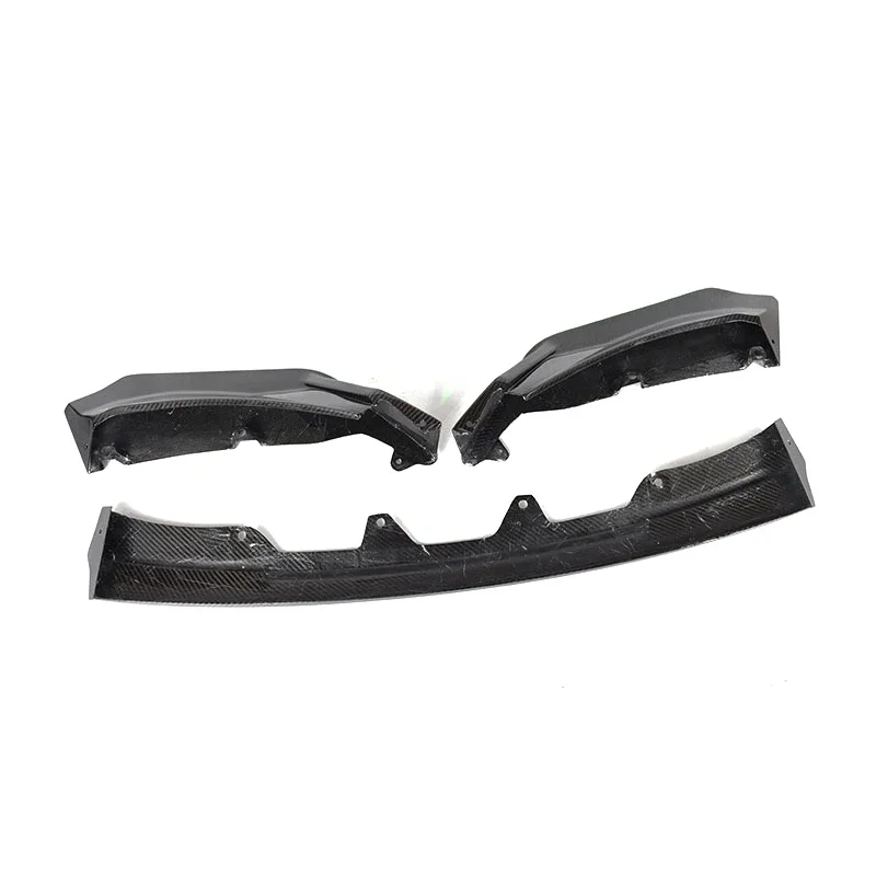 BMW 자동차 스플리터 바디 키트, G80 M3 G82 M4 G83 용 드라이 카본 프론트 디퓨저 범퍼 스플리터 립 V 스타일 2021 업