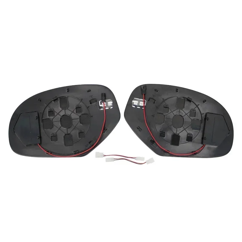 왼쪽 및 오른쪽 가열 윙 미러 유리 광각 백미러 2007-2013 Cadillac Escalade ESV EXT 액세서리