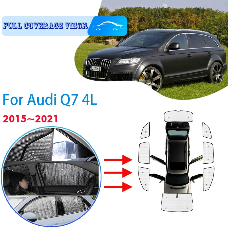 Edelstahl Hinten Klimaanlage Vents Rahmen Dekoration Abdeckung Trim Für Audi  Q7 2008-2015 Auto Styling Innen Zubehör - AliExpress