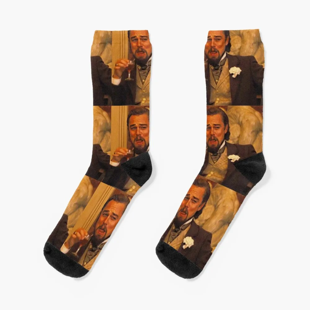 

Leonardo DiCaprio Meme Socks tennis Novelties Socks Male Women's